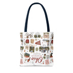 Ohio Illustrated Tote Bag — All-Over-Print Travel & Gift Tote