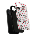 Cute Panda Pattern Phone Case — Tough Cases
