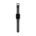 Black Snakeskin Pattern Watch Band | Apple Watch Strap