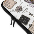 Cognitive Cat Laptop Sleeve — Cute Psychology-Themed Protective Case