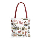 Ohio Illustrated Tote Bag — All-Over-Print Travel & Gift Tote