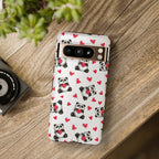 Cute Panda Pattern Phone Case — Tough Cases
