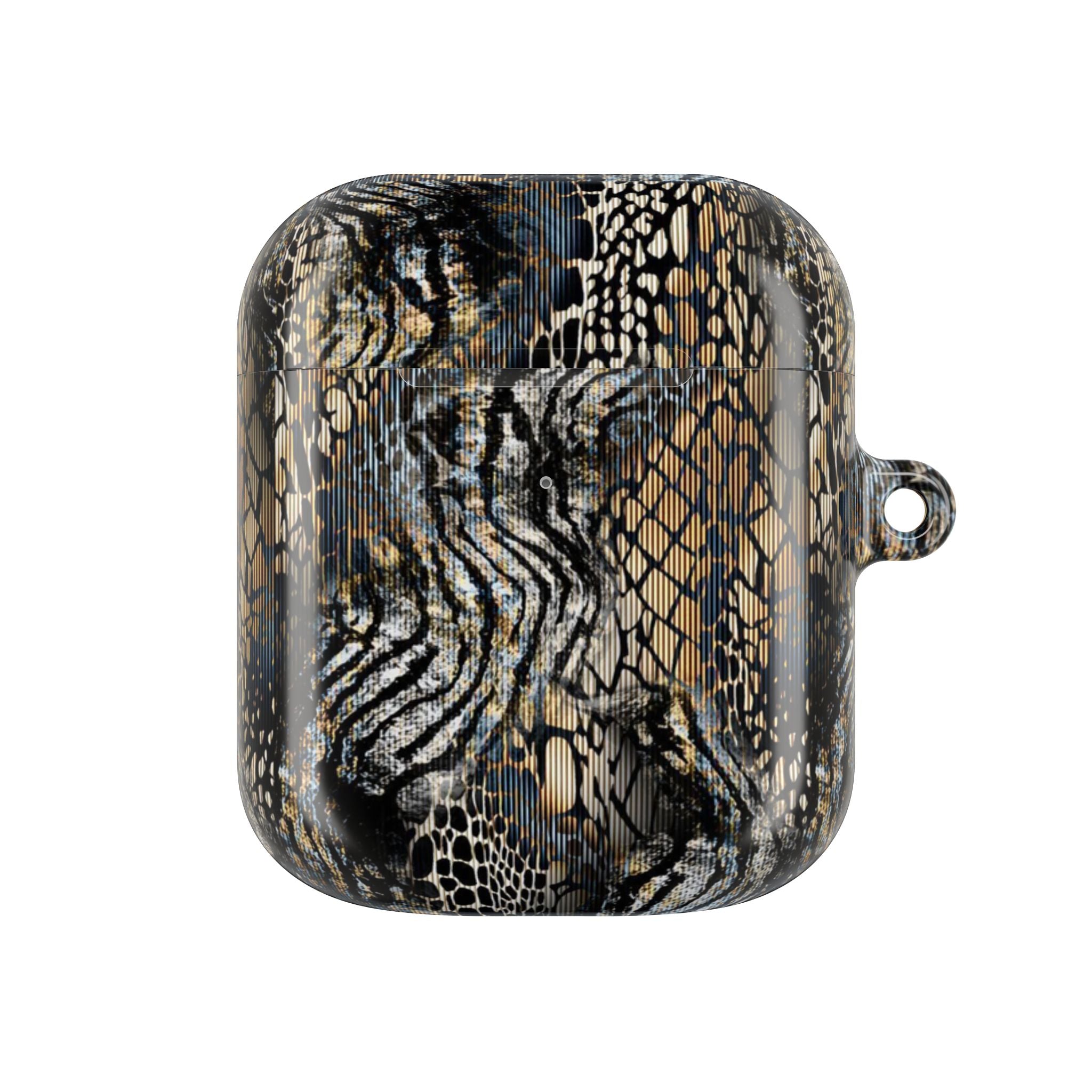 Animal Print AirPod Case — Stylish Snake & Zebra Pattern Protective Cover