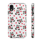 Cute Panda Pattern Phone Case — Tough Cases
