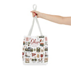 Ohio Illustrated Tote Bag — All-Over-Print Travel & Gift Tote