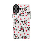 Cute Panda Pattern Phone Case — Tough Cases