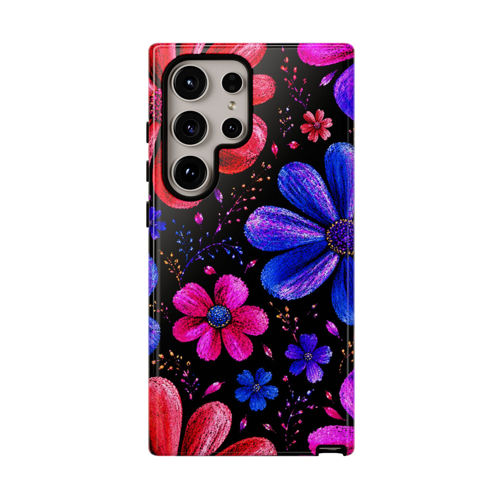 Samsung Galaxy S24 Ultra / Glossy - Neon Floral