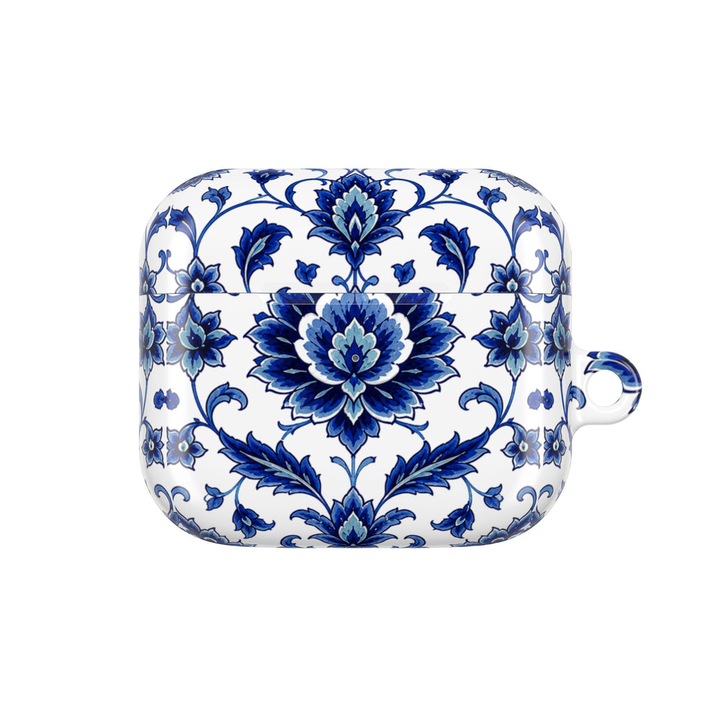Porcelain Blue Floral AirPod Case