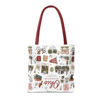 Ohio Illustrated Tote Bag — All-Over-Print Travel & Gift Tote