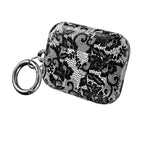 Black Floral Lace - AirPod Case