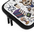 Water-resistant Laptop Sleeve | Med School Owl — Gift For Medical Students