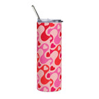 Retro Valentine - Stainless Steel Travel Cup - 20oz