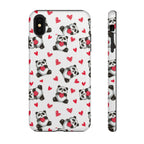 Cute Panda Pattern Phone Case — Tough Cases