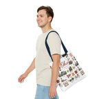 Ohio Illustrated Tote Bag — All-Over-Print Travel & Gift Tote