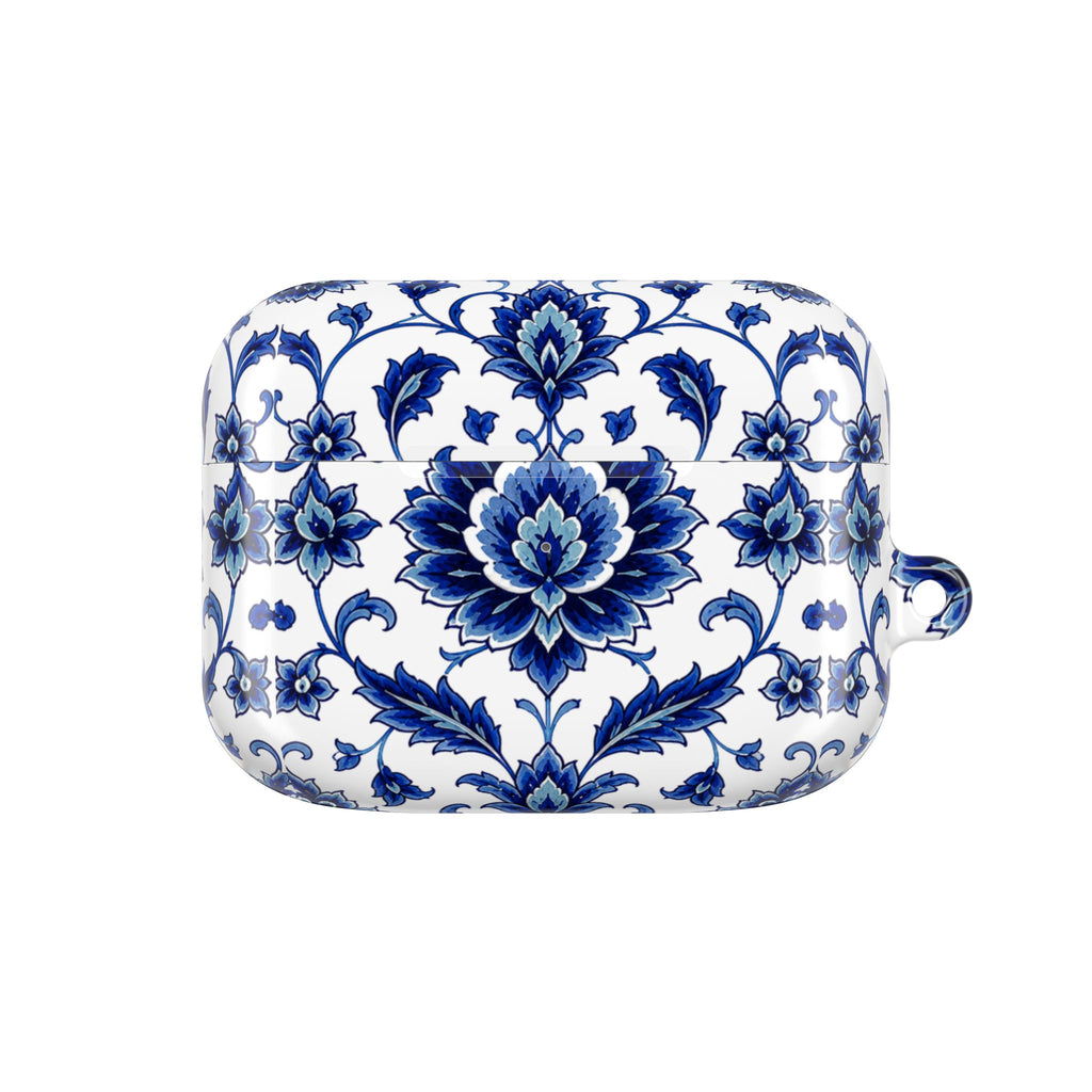 Porcelain Blue Floral AirPod Case