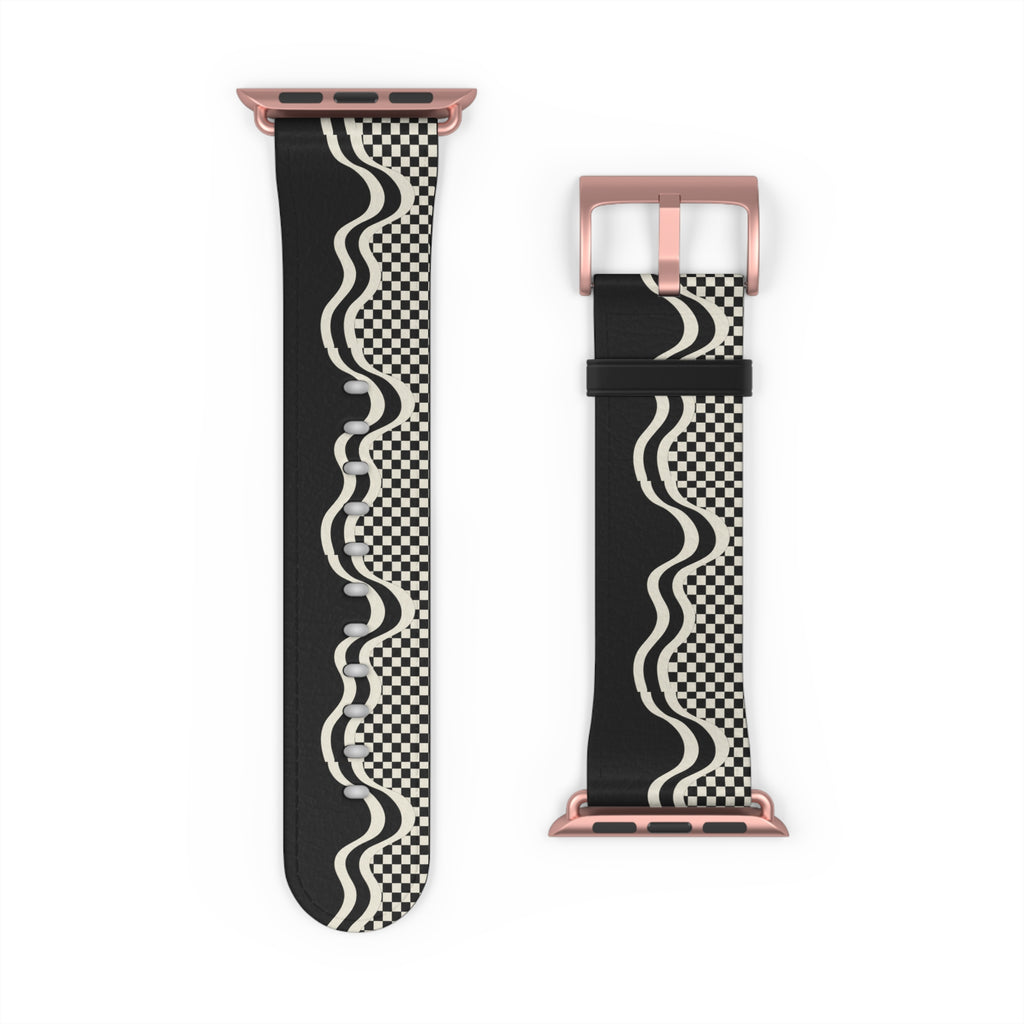 Monochrome Flow - Apple Watch Strap
