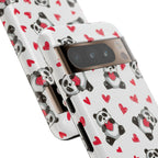 Cute Panda Pattern Phone Case — Tough Cases