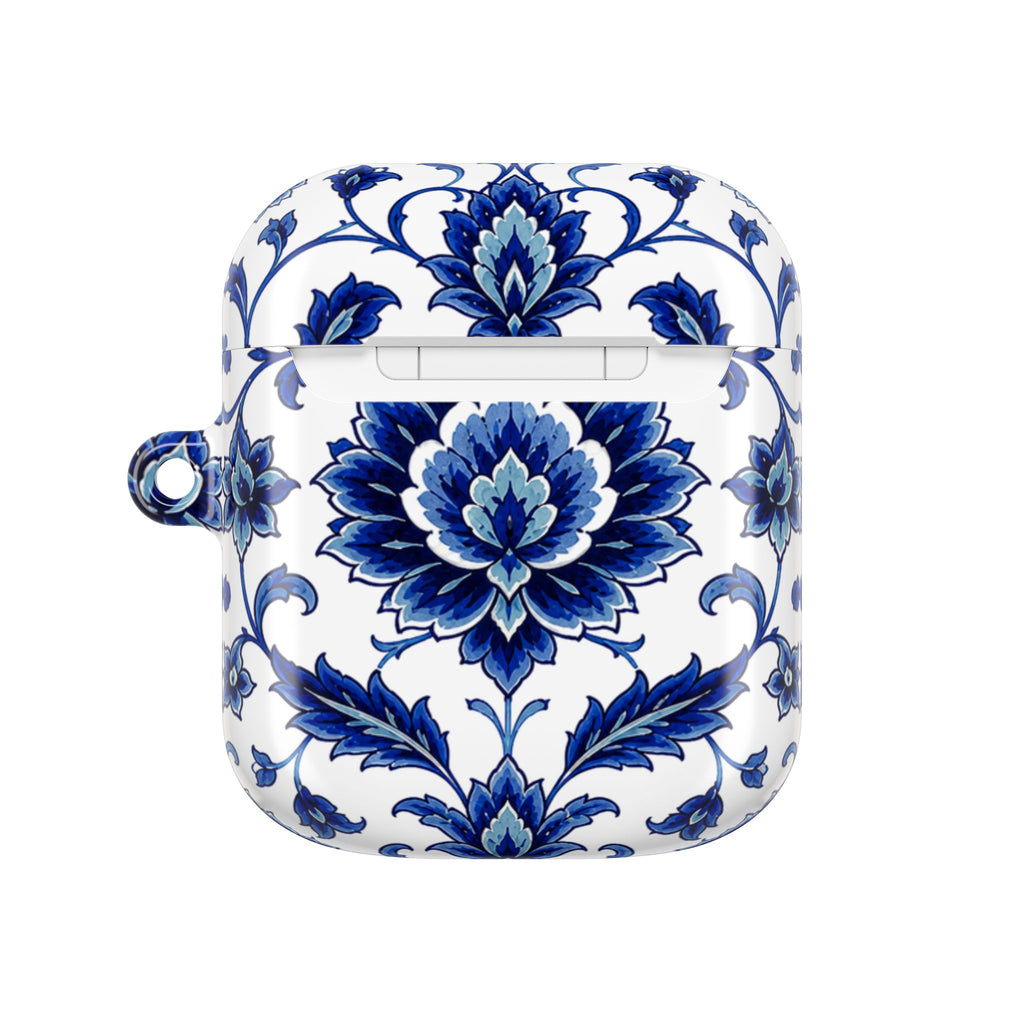 Porcelain Blue Floral AirPod Case