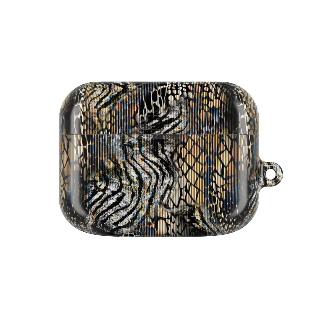 Animal Print AirPod Case — Stylish Snake & Zebra Pattern Protective Cover