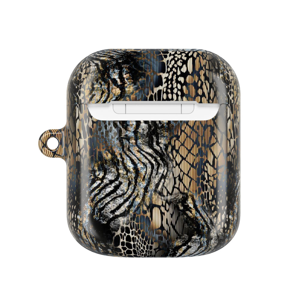 Animal Print AirPod Case — Stylish Snake & Zebra Pattern Protective Cover