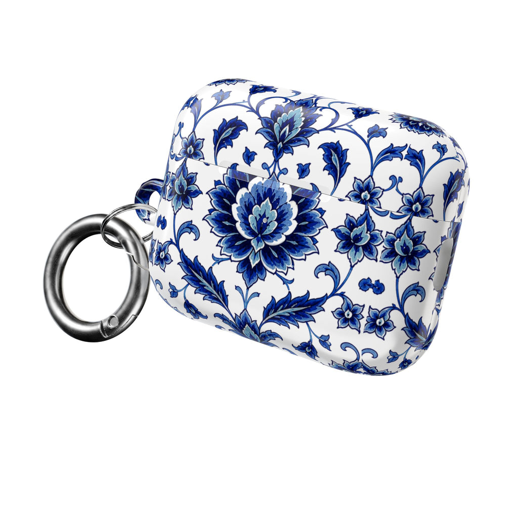 Porcelain Blue Floral AirPod Case