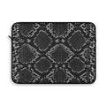 Black Snakeskin - Laptop Sleeve