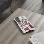 I Love London Illustrated Collage phone case | Tough Case