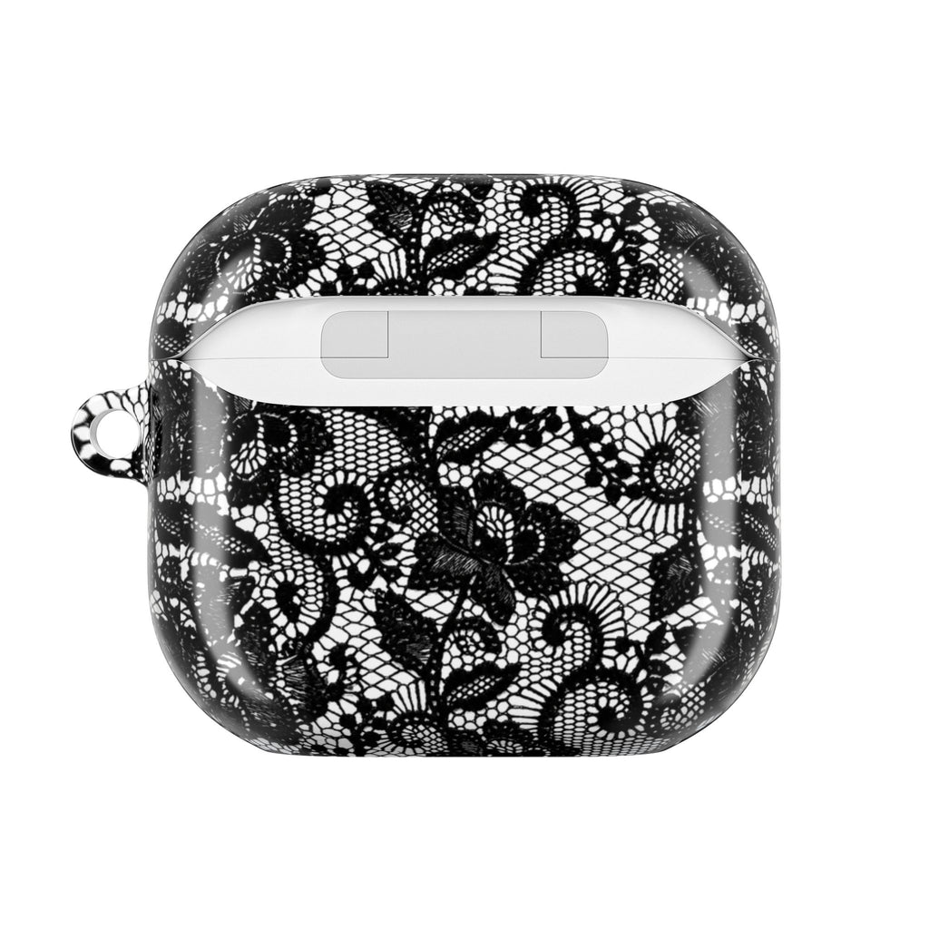 Black Floral Lace - AirPod Case