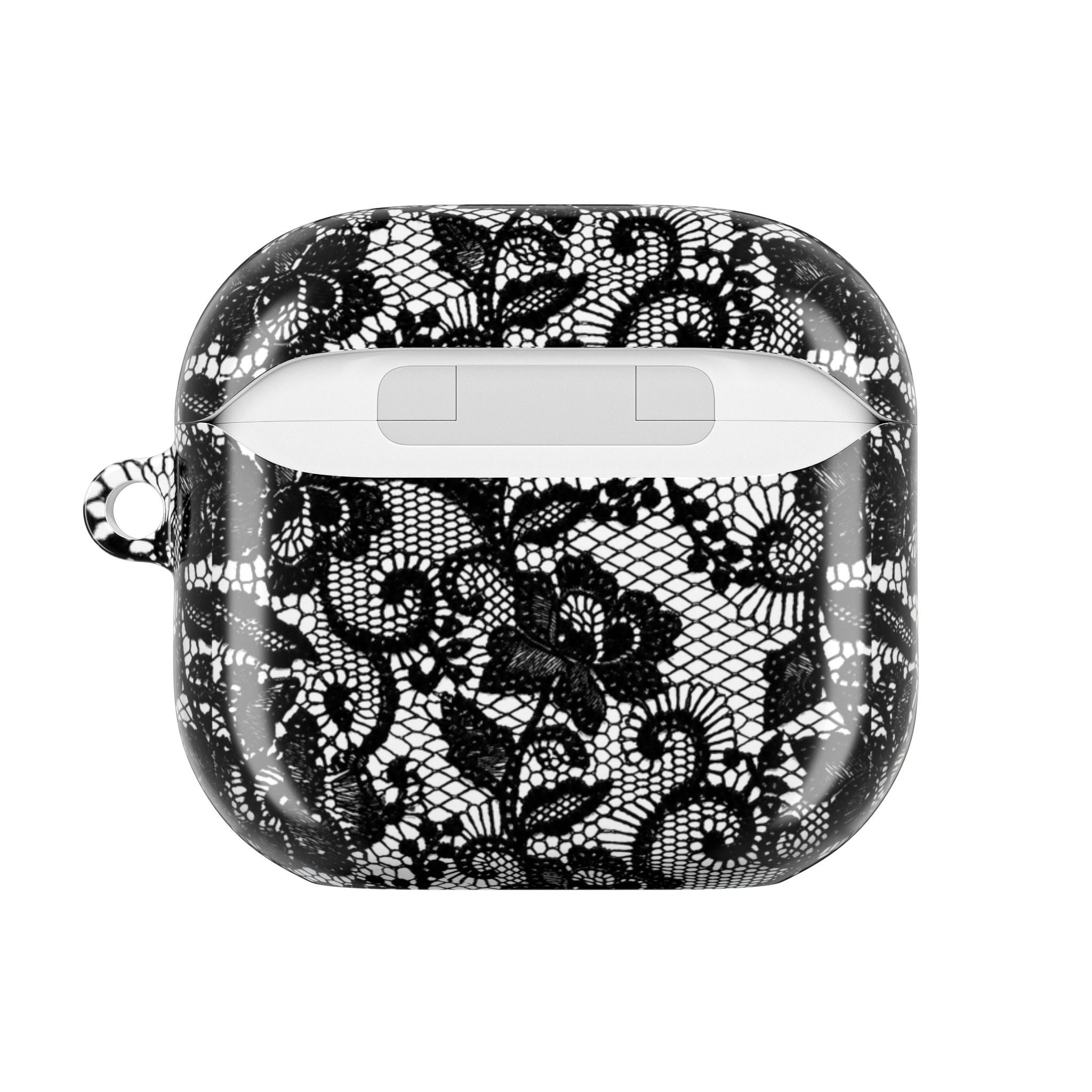 Black Floral Lace - AirPod Case