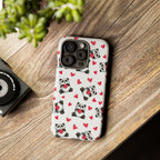 Cute Panda Pattern Phone Case — Tough Cases