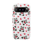 Cute Panda Pattern Phone Case — Tough Cases
