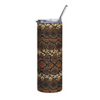 20oz Snake Print Stainless Steel Tumbler – Insulated Travel Cup