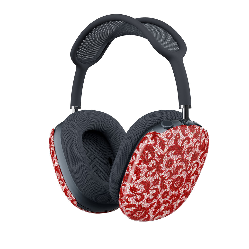 Red Floral Lace - AirPods Max Case
