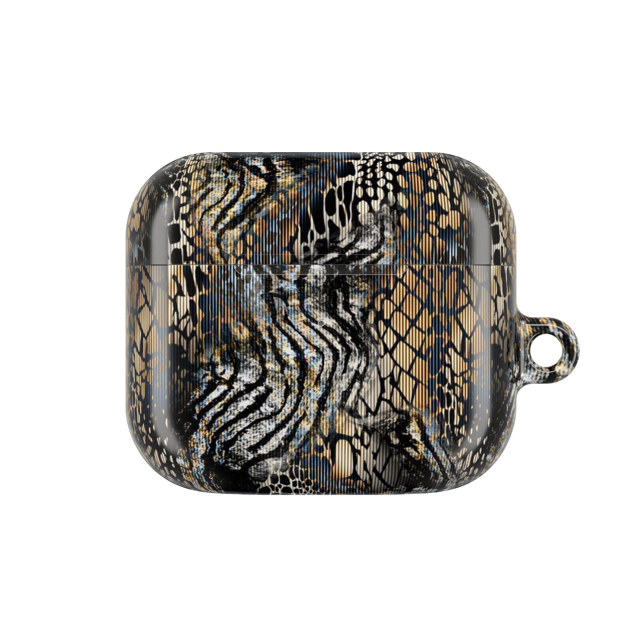 Animal Print AirPod Case — Stylish Snake & Zebra Pattern Protective Cover