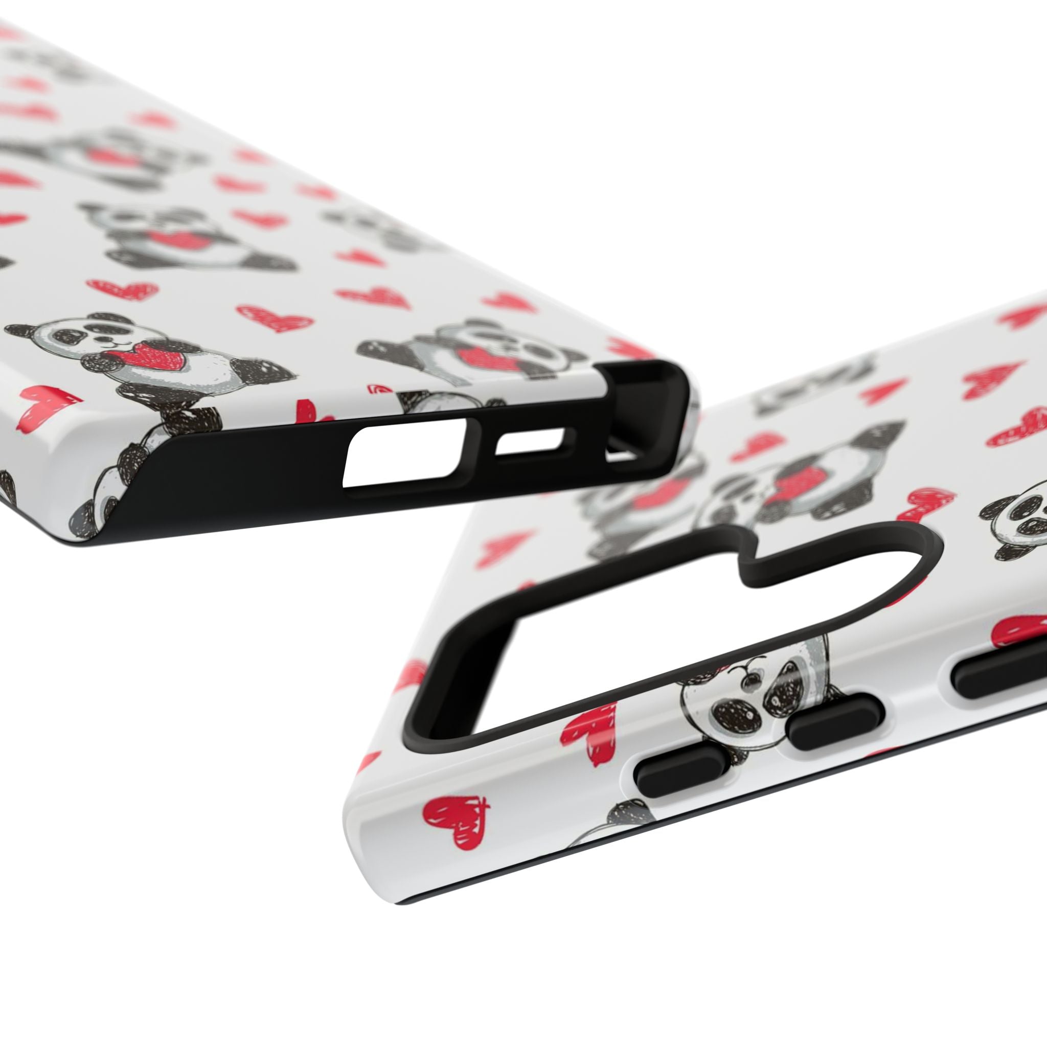 Cute Panda Pattern Phone Case — Tough Cases