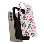 Cute Panda Pattern Phone Case — Tough Cases