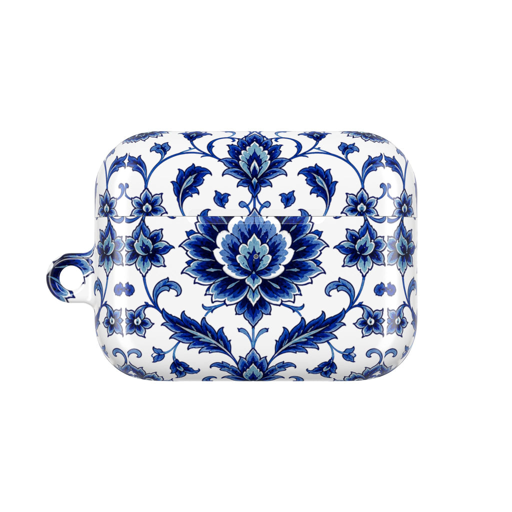 Porcelain Blue Floral AirPod Case