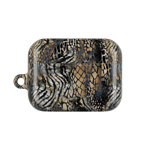 Animal Print AirPod Case — Stylish Snake & Zebra Pattern Protective Cover