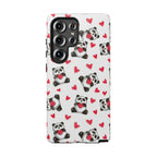 Cute Panda Pattern Phone Case — Tough Cases