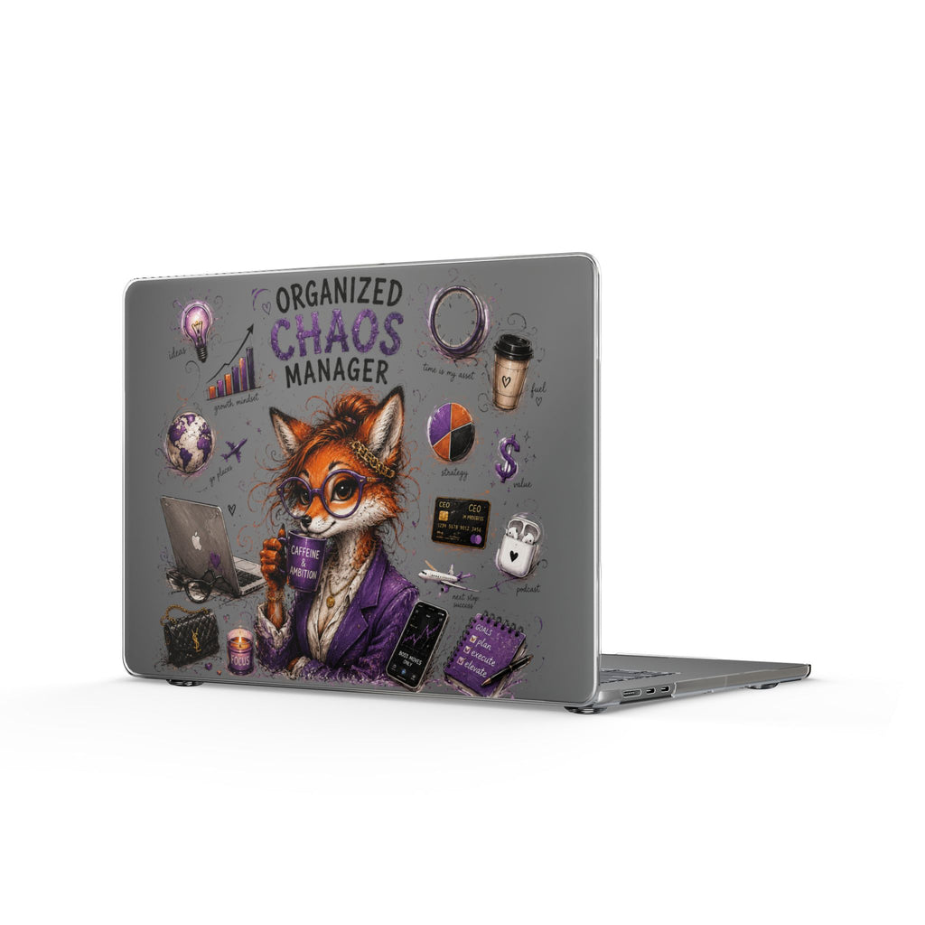 Organized Chaos Manager - Clear MackBook Case