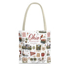 Ohio Illustrated Tote Bag — All-Over-Print Travel & Gift Tote