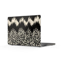 Leopard Glitch - Clear MacBook Case