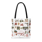 Ohio Illustrated Tote Bag — All-Over-Print Travel & Gift Tote