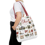 Ohio Illustrated Tote Bag — All-Over-Print Travel & Gift Tote