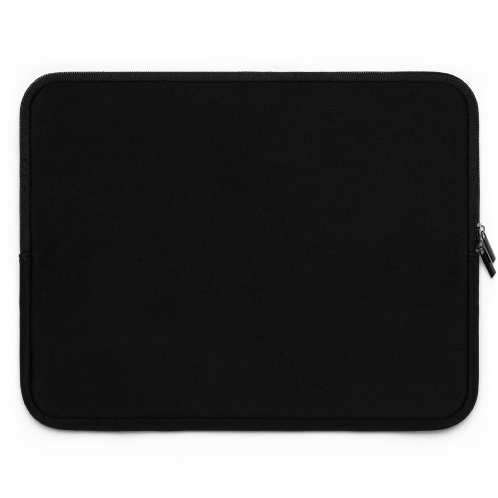 Physics Doodle Laptop Sleeve — Cute Science Notes & Cat Illustration
