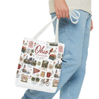 Ohio Illustrated Tote Bag — All-Over-Print Travel & Gift Tote