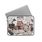 Macro Hamster Laptop Sleeve — Cute Finance & Investing Laptop Case
