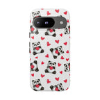 Cute Panda Pattern Phone Case — Tough Cases