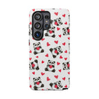 Cute Panda Pattern Phone Case — Tough Cases