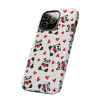 Cute Panda Pattern Phone Case — Tough Cases